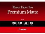 Canon Fotopapier PM-101 Premium matt - DIN A2, 20 Blatt (210 g/qm) f&uuml;r