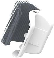 Catit 2.0 Self Groomer, Massageecke f&uuml;r Katzen, grau, 1 St&uuml;ck (1er Pack)