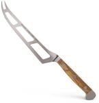 G&Uuml;DE Solingen - Weichk&auml;semesser K&auml;semesser geschmiedet, 15 cm, Olivenholz, ALPHA