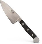 G&Uuml;DE Solingen - Hartk&auml;semesser K&auml;semesser geschmiedet, 10 cm, POM schwarz, ALPHA,