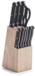 Zeller Messerblock, 13-tlg., ca. 9 x 12 x 32,5 cm