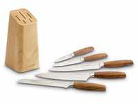 Echtwerk Küchenmesser-Set Classic-Edition aus hochwertigem Stahl, 6-teiliges