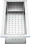 BLANCO Resteschale Edelstahl | 420 x 200 mm | Gelocht