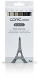 COPIC Ciao Marker 5+1 Set "Warme Graut&ouml;ne", 5 Allround-Layoutmarker mit einer