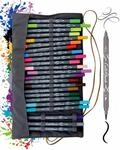 Online Calli.Brush, Handlettering Brush-Pens, 24er Set Pinsel-Stifte,