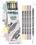 Online Brush-Pen Set Calli.Brush Pastel I 5 Double-Tip Pinselstifte mit