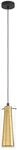 EGLO Pendellampe Pinto Gold, 1-flammige Pendelleuchte, Esszimmerlampe aus Metall in