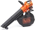 BLACK+DECKER 36V kabellos Laubbl&auml;ser-Staubsauger und Laubh&auml;cksler, mit