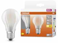 OSRAM LED Star Classic A75 LED Lampe für E27 Sockel, Birnenform, mattes Glas,...