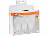 Osram LED Base Classic A Lampe, in Kolbenform mit E27-Sockel, nicht dimmbar,...