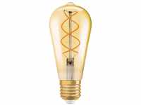 Osram LED Vintage 1906 Lampe, Sockel E27, Warm White, 2000 K, 4 W, Ersatz für...