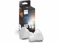 Philips Hue White Ambiance GU10 LED Spots 2-er Pack (350 lm), dimmbare LED...