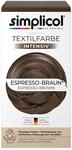 simplicol Textilfarbe intensiv Espresso-Braun 1er Pack | Textilfarbe