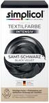 simplicol Textilfarbe intensiv Samt-Schwarz 1er Pack | Textilfarbe...