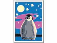 Ravensburger Malen nach Zahlen 28775 - Kleiner Pinguin Kinder ab 7 Jahren, White