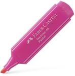 Faber-Castell 154654 - Textmarker 46 pastell rosa, mit langlebiger Keilspitze,