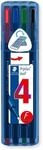 STAEDTLER Kugelschreiber Triplus Ball, ergonomischer Dreikantschaft,...