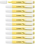 STABILO - Textmarker - swing cool Pastel - 10er Pack - pudriges Gelb