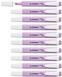 STABILO - Textmarker - swing cool Pastel - 10er Pack - Schimmer von Lila