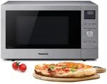 Panasonic NN-CD58JSGPG Slimline-Kombi-Mikrowellenherd mit Grill, Drehteller aus Glas,