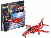 Revell Modellbausatz Flugzeug 1:72 - BAe Hawk T.1 Red Arrows im Maßstab 1:72,...