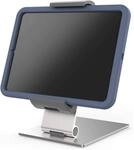 Durable Tablet Tischhalterung f&uuml;r Tablets mit H&uuml;lle 7-13 Zoll, 360&deg; drehbar,