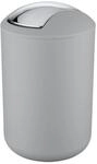 WENKO Kosmetikeimer Mod. Brasil L, 6,5 Liter Bad-M&uuml;lleimer mit Schwingdeckel, aus