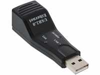 InLine 33380H USB 2.0 Netzwerkadapter, 10/100MBit