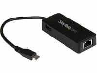 StarTech.com USB C auf Gigabit Network Adapter mit extra Port - Thunderbolt 3