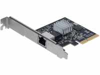 StarTech.com 1-Port PCIe 10GBase-T / NBASE-T Ethernet Netzwerkkarte, 5 Speed...