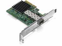 TRENDnet TEG-10GECSFP 10 Gigabit PCIe SFP+ Netzwerkadapter, Standard- und flache