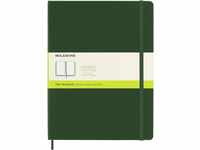 Moleskine Classic Plain Paper Notebook, Hard Cover and Elastic Closure Journal,...