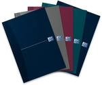 Oxford gebundenes Buch A4, liniert, 192 Seiten, 4 Farben, 5 St&uuml;ck