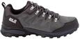 Jack Wolfskin Herren Refugio Texapore Low M Walking-Schuhe, Grey / Black, 42 EU