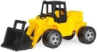 Lena 02048 - Starke Riesen Schaufellader, Radlader ca. 64 cm, Giga Truck in gelb und