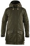 Fj&auml;llr&auml;ven Herren Singi Wool Padded Parka, Deep Forest, XS