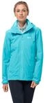 Jack Wolfskin Damen Evandale Jacket W Jacke, dark aqua, L