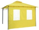 tepro Seitenteilset f&uuml;r Pavillon Lehua und Pavillon Waya gelb, 2 Seitenteile