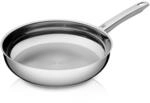 WMF Profi Edelstahlpfanne 20 cm, Bratpfanne Induktion, unbeschichtet,