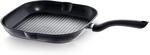 Fissler Cenit/Aluminium-Grillpfanne (28 x 28 cm - eckig) Steak-Pfanne beschichtet -
