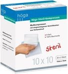 H&ouml;ga Steril Kompressen 10 x 10 cm 8 fach, 25X2 St