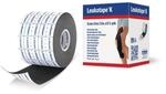 Leukotape K Kinesiologie Tape 5 cm x 5 m schwarz | elastisch latexfrei wasserfest 