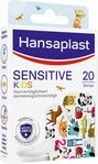 Hansaplast Kinderpflaster Sensitive (20 Strips), Wundpflaster mit niedlichen