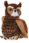 Wild Republic 11958 12310 Pl&uuml;sch Eule, Cuddlekins Kuscheltier, Pl&uuml;schtier, 30 cm