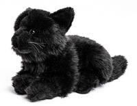 Uni-Toys - Katze schwarz, liegend - 20 cm (L&auml;nge) - Pl&uuml;sch-K&auml;tzchen - Pl&uuml;schtier,