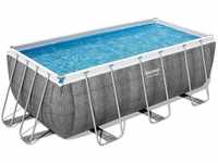 Bestway Power Steel Frame Pool-Set mit Filterpumpe 412 x 201 x 122 cm,...