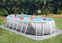 vidaXL Intex Prism Frame Swimmingpool-Set Oval 503 x 274 x 122 cm 26796GN