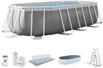 Intex 16.5'X9'X48 Prism Frame Oval Pool Set