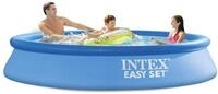 INTEX "Easy Set" XL Pool rund Aufstellpool 305 x 61cm, Volumen 3077 l, inkl.