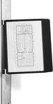 Durable Sichttafelwandhalter (Vario Magnet Wall 10, mit 10 Sichttafeln A4)...